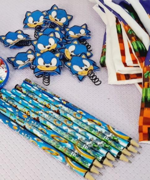 Kit com - 10 Kit Diversão - Sonic