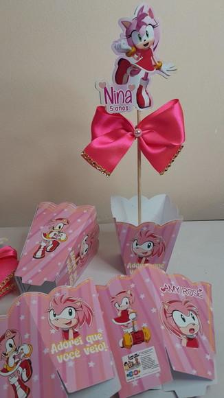 Kit com 10 Cachepô Centro de Mesa - Amy Rose Luxo
