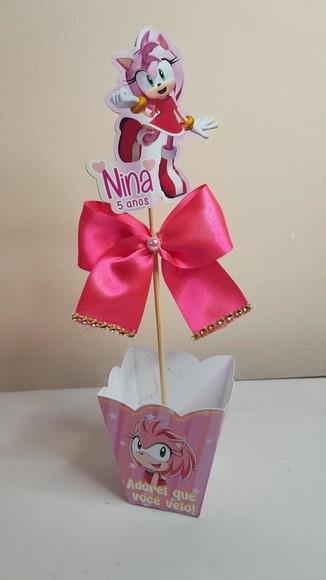 Kit com 10 Cachepô Centro de Mesa - Amy Rose Luxo