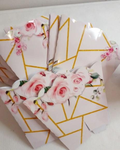 Kit com 10 Cachepô Centro de Mesa - Chá de Casa Nova