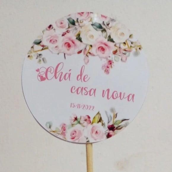 Kit com 10 Cachepô Centro de Mesa - Chá de Casa Nova