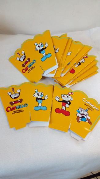 Kit com 10 Cachepot Centro de Mesa - Cuphead