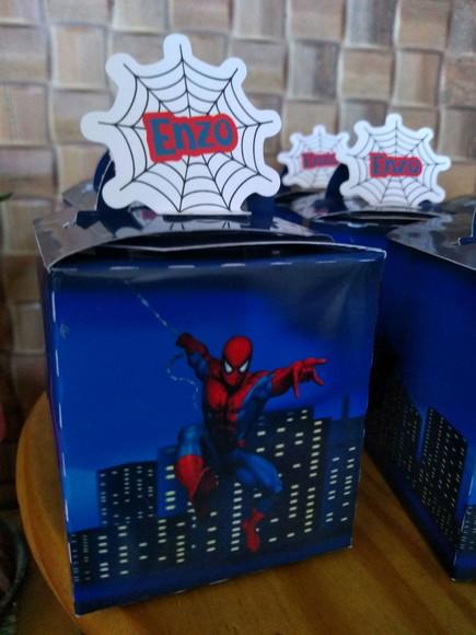 Kit com 10 Caixa Box com Alça
