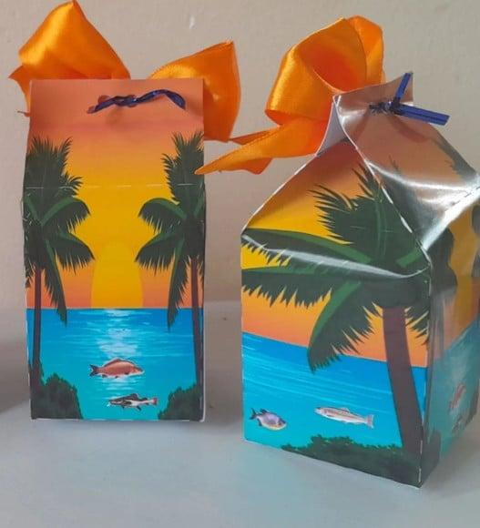 Kit com 10 Caixa Milk Clássica