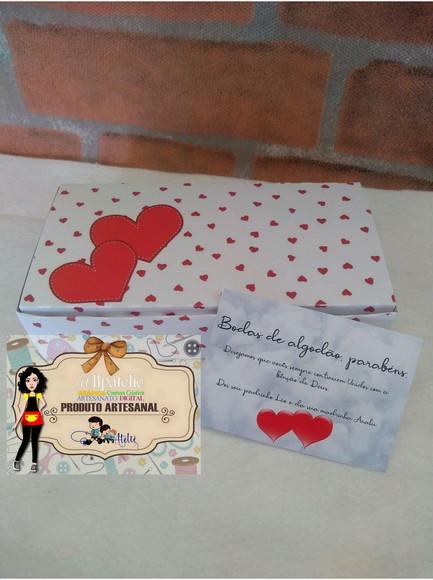 Kit com 10 Caixa para Trufas/brigadeiros