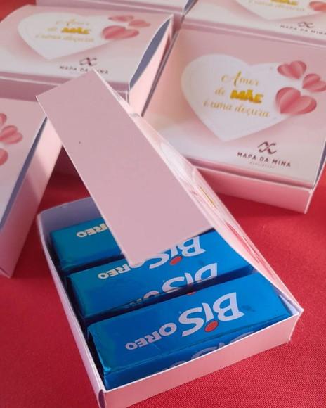 Kit com 10 Caixa Porta Bis Tripla