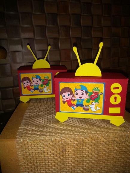 Kit com 10 Caixa Tv
