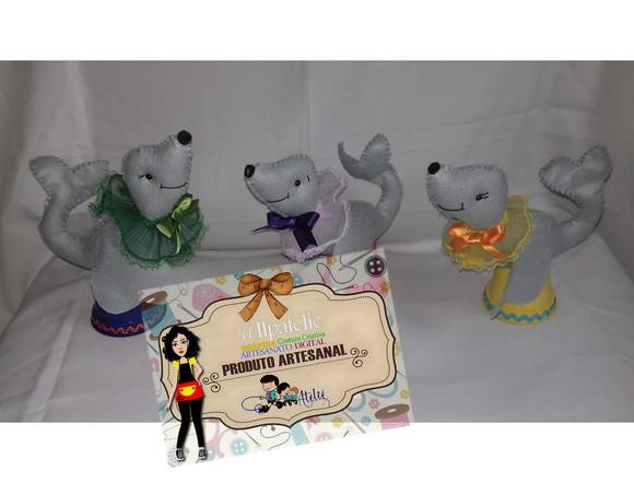 Kit com 10 Centro de Mesa Circo