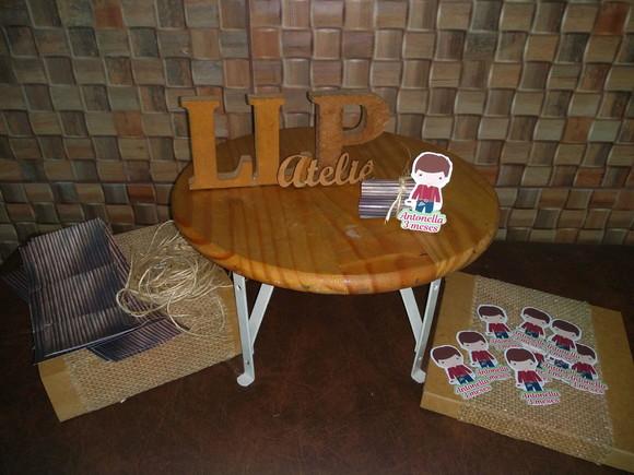 Kit com 10 Porta Batom Lenhador