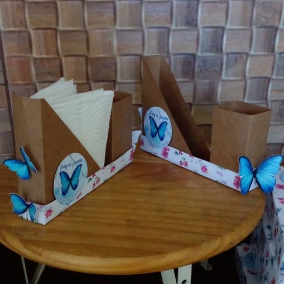 Kit com 10 Porta Guardanapo Luxo