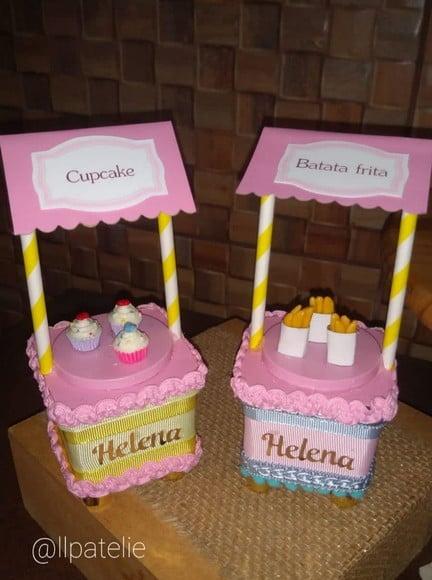 Kit com 10 Porta Jóias Luxo - Doceria