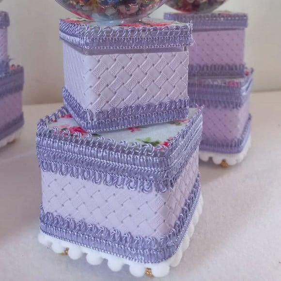 Kit com 10 Porta Jóias Luxo - Encanto