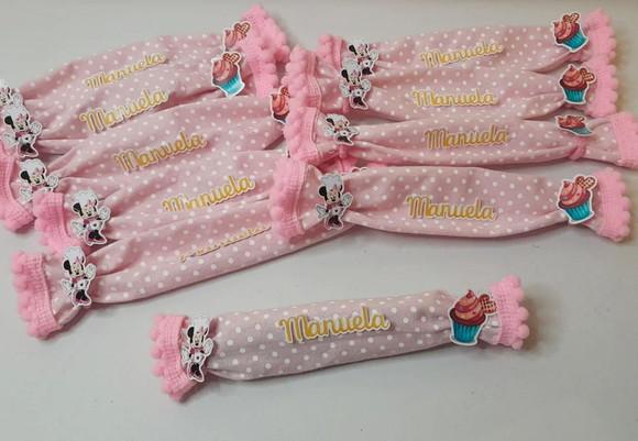 Kit com 10 Porta Jujuba Luxo Minnei
