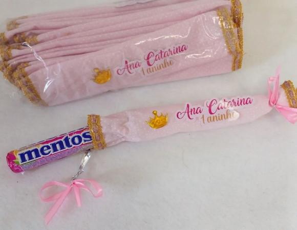 Kit com 10 Porta Jujuba Luxo Princesas