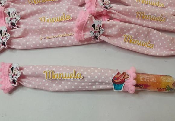 Kit com 10 Porta Jujuba Luxo Minnei