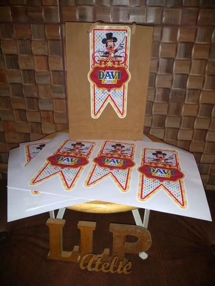 Kit com 10 Tag para Bolsa