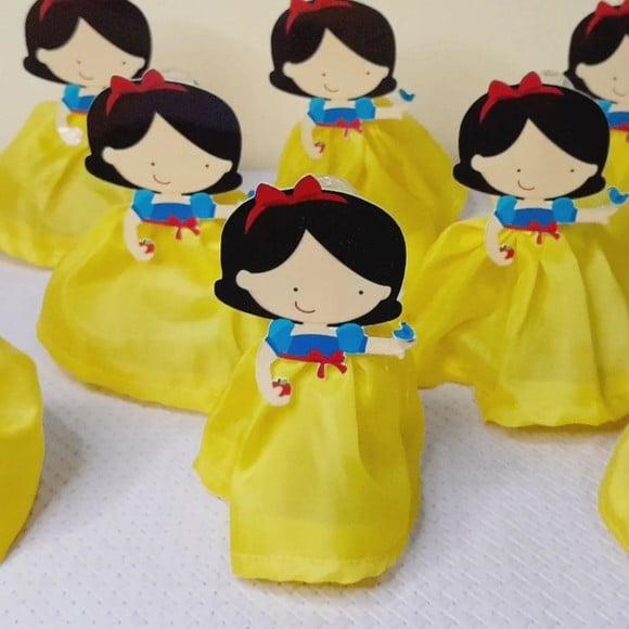 Kit com 10 Tubete de Luxo - Branca de Neve