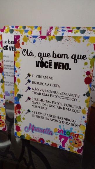 Kit com 15 Display Mesa - Placa de Agradecimento