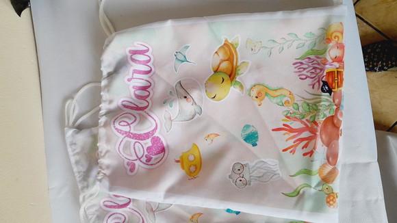 Kit com 15 Saco Surpresa - Fundo do Mar