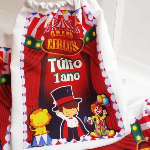 Kit com 15 Saco Surpresa Circo