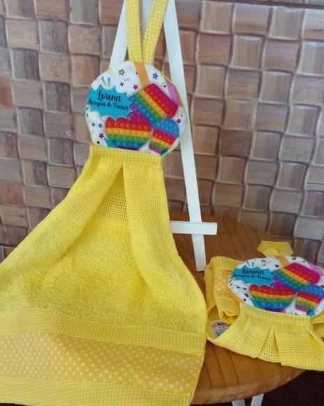 Kit com 2 Toalha Bate Mão