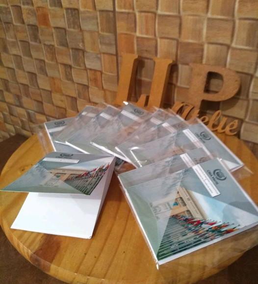 Kit com 20 Blocos de Anotações