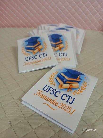 Kit com 20 Blocos de Anotações - Formatura