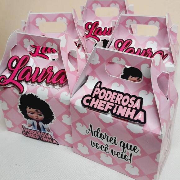 Kit com 20 Mini Maleta Poderosa Chefinha