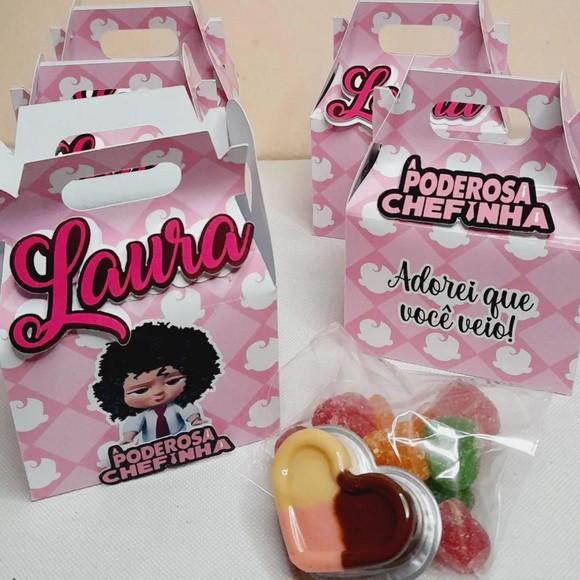 Kit com 20 Mini Maleta Poderosa Chefinha