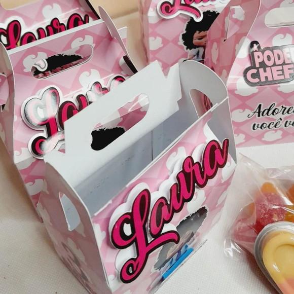 Kit com 20 Mini Maleta Poderosa Chefinha
