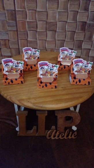 Kit com 20 Porta Bis Duplo 3d - Flintstone