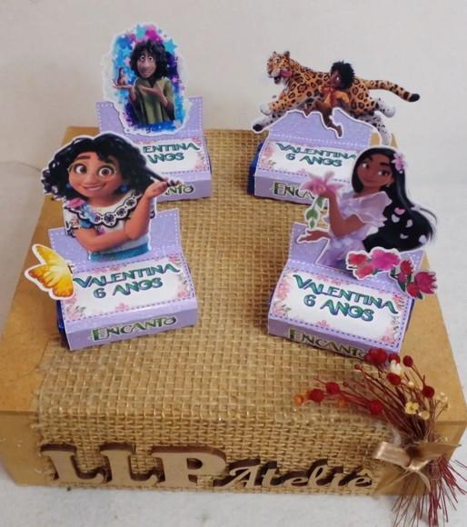 Kit com 20 Porta Bis Duplo 3d - Encanto