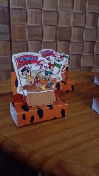 Kit com 20 Porta Bis Duplo 3d - Flintstone
