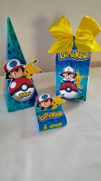 Kit com 20 Porta Bis Duplo 3d - Pokemon