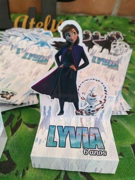 Kit com 20 Porta Bis Duplo Frozen
