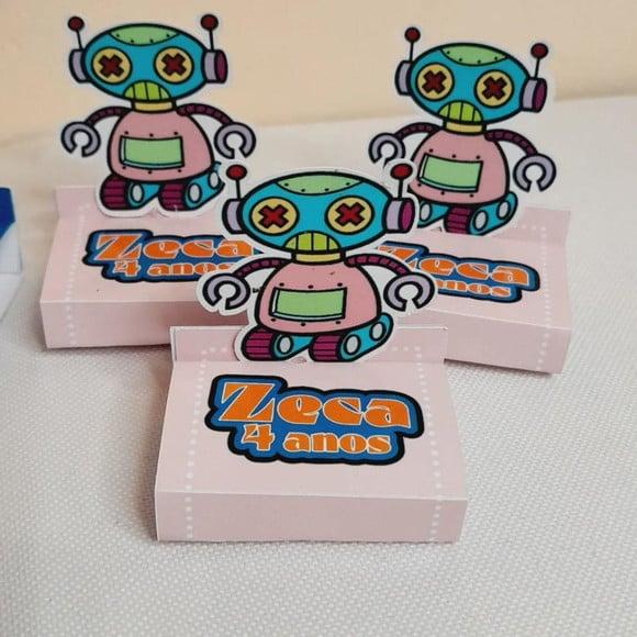 Kit com 20 Porta Bis Duplo, Robô