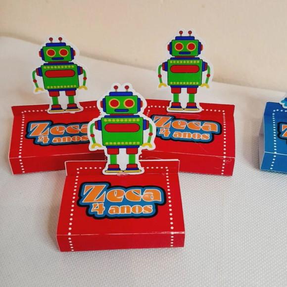 Kit com 20 Porta Bis Duplo, Robô