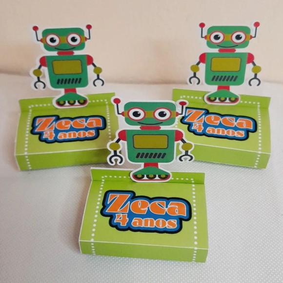 Kit com 20 Porta Bis Duplo, Robô