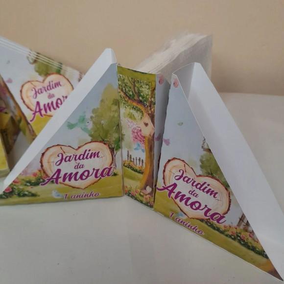 Kit com 20 Porta Guardanapo - Jardim Encantado 1