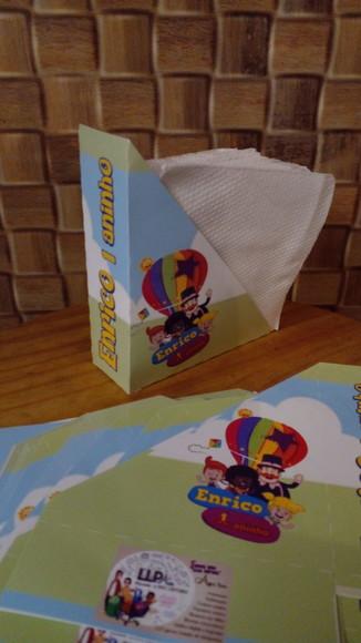 Kit com 20 Porta Guardanapo - Mundo Bita