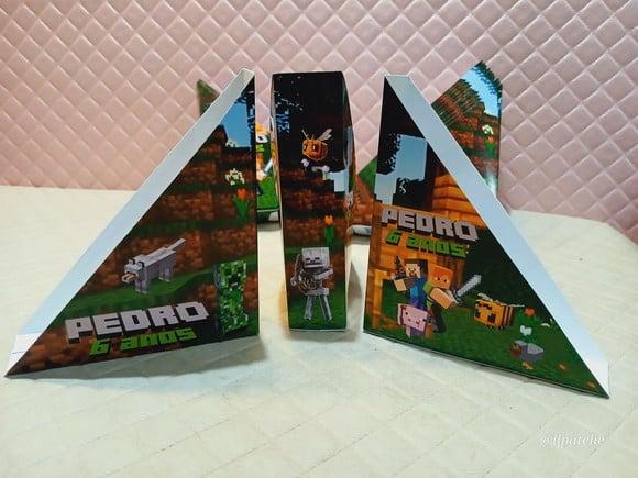 Kit com 20 Porta Guardanapos - Minecraft