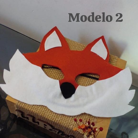 Kit com 30 Máscaras Animais em Feltro