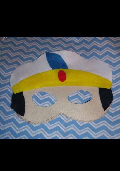 Kit com 34 Jasmine e Aladdin Máscara em Feltro