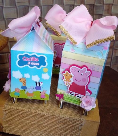 Kit com 5 Caixa Milk Luxo