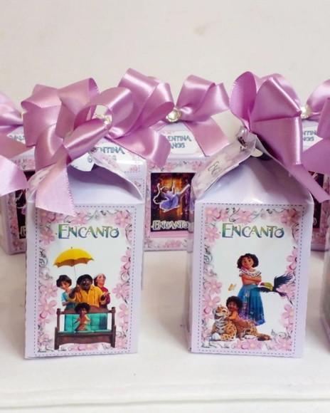 Kit com 5 Caixa Milk Scrap Luxo - Encanto