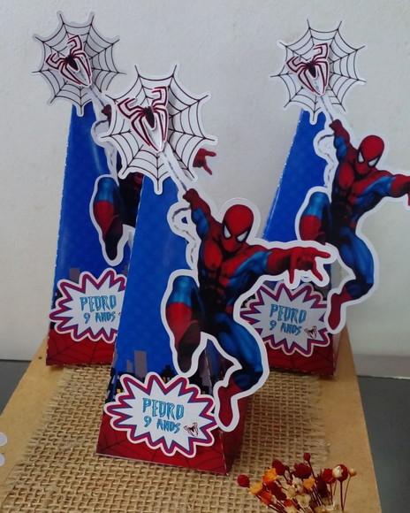 Kit com 5 Caixa Pirâmide Clássica 3d