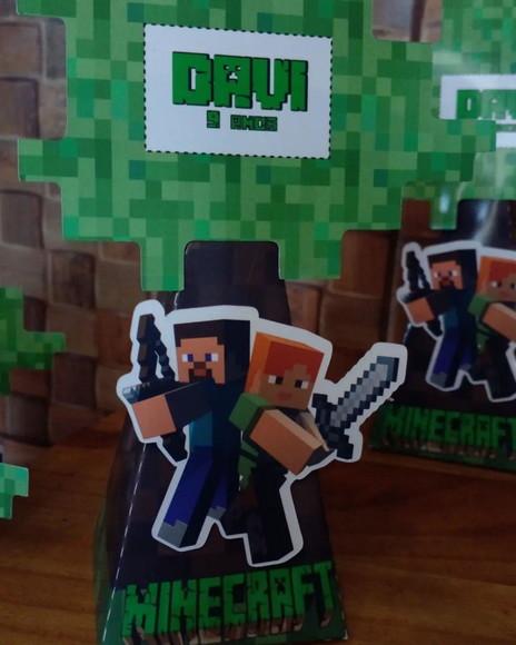 Kit com 5 Caixa Pirâmide Clássica 3d