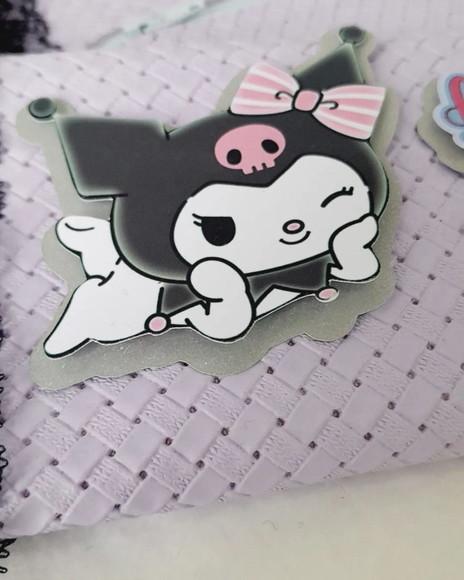 Kit com 5 Porta Kitkat Super Luxo - Kuromi