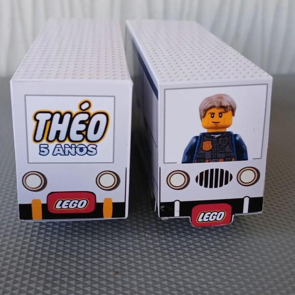 Kit com 52 Peças - 40 Porta Guardanapos Lego e 12 Porta Bis