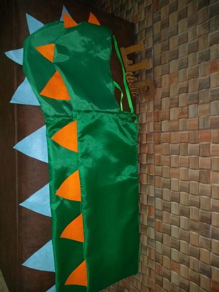 Kit Máscara + Capa Dinossauro